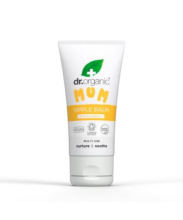 DR Organic Nipple Balm with Calendula & Lanolin - Natural Relief for Cracked Nipples | Vegan & Organic Certified | 30ml - Buy Online on GoSupps.com