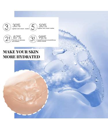 Korean Collagen Firming Sleeping Face Mask - 20pcs, for Women & Men | Moisturizing & Hydrating - Buy Online on GoSupps.com