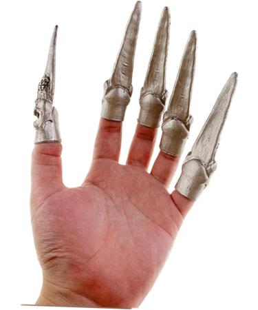 Amosfun 2 Sets Halloween Decor Fancy Witch Fingers Halloween False Nails Nail Art Halloween Costume Accessories Halloween Scary Props Artificial Nails Cat Claw Nail Set Skeleton - Buy Online on GoSupps.com