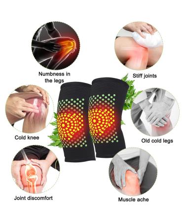 HASAIKA Self Heating Knee Pads Heated Knee Pads Heated Knee Sleeve Knee Pads for Pain Relief Knee Braces for Arthritis Arthritis  - Buy Online on GoSupps.com