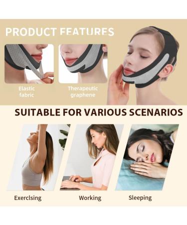 Buy Graphene V-Line Mask & Chin Strap for Women - Sleep Support & Jaw Exerciser | Shop Internationally - Buy Online on GoSupps.com