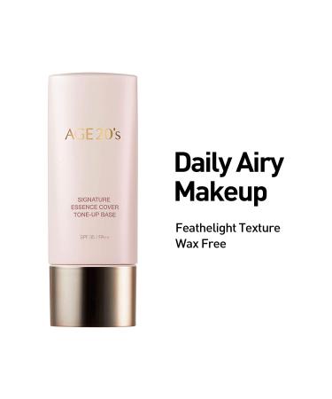 AGE 20's Brightening Pink Tone Up Base with 71% Hydrating Essence SPF35 PA++ Primer - Korean Makeup (1.35 fl. oz) - Buy Online on GoSupps.com