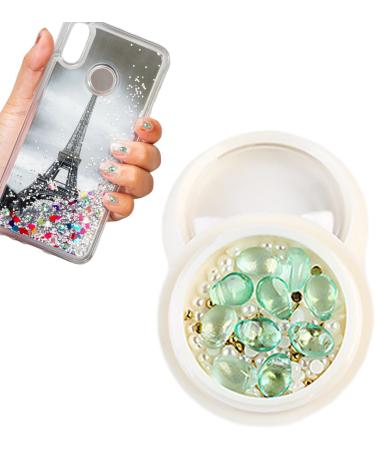 JMEDIC Small Rhinestones for Nails | Nail Rhinestone Stones | Gems for Nails Nail Jewels Crystal Gemstones Nail Art Rhinestones Kit Manicure DIY Decoration Accessories - Buy Online on GoSupps.com