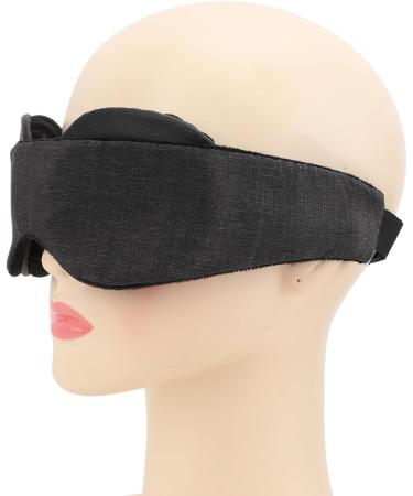 Memory Cotton 3D Contoured Cup Eye Patch for Headache Relief Light Blocking with Storage Bag Ideal for Meditation Yoga Travel - Buy Online on GoSupps.com