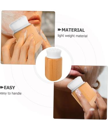 MAGICLULU Face Brush Beech Wood Facial Cleansing Brush Face Cleansing Brush Facial Exfoliator Brush Face Scrubber Exfoliator Brush Exfoliate for Face Scrubber Fiber Manual Exfoliating Brush - Buy Online on GoSupps.com