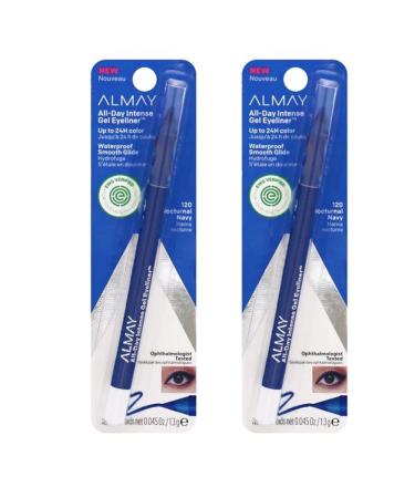 Almay All-Day Intense Gel Eyeliner Nocturnal Navy 120 - Pack of 2 - Buy Online on GoSupps.com
