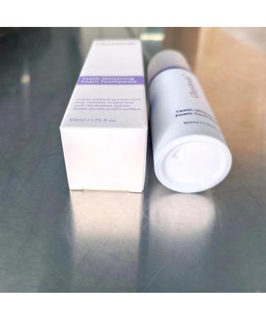 GlorySmile Purple Teeth Whitening Foam - Yellow Stain Removal & Color Corrector for Sensitive Teeth (50ml) - Buy Online on GoSupps.com