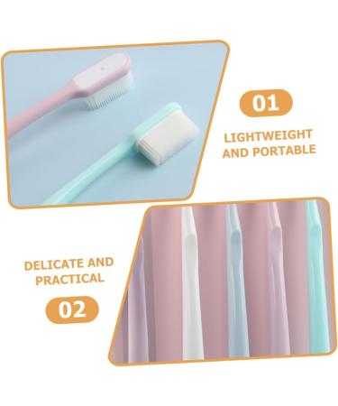 Tovinanna 4-Piece Charcoal Toothbrush Set for Adults - Comfortable Individually Wrapped Hotel-Quality Toothbrushes for Exceptional Oral Care - Buy Online on GoSupps.com