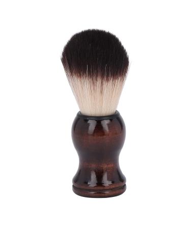 Skin-hair razor brush hairdresser rasis foam brush with wooden handle bare trash clean cleaning brush men's rasier brush for hairdressing salon and at home