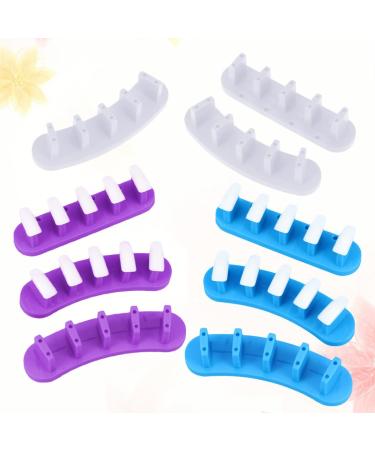 Beavorty 6 Sets Manicure Practice Display Stand Manicure Practice Nails Tips Nail Art Tip Stand Display Easel Manicure Practice Base Nail Training Display Nails Tools Lotus Seat Nail Piece - Buy Online on GoSupps.com