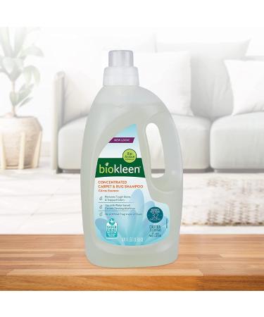 Biokleen Natural Carpet Cleaner - Safe, Citrus Essence, 64oz | Machine & Rug Shampoo - Buy Online on GoSupps.com