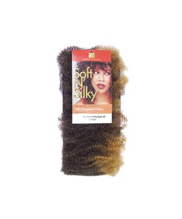 Soft N Silky Afro Kinky Bulk 24" in Colour 2 (Darkest Brown)