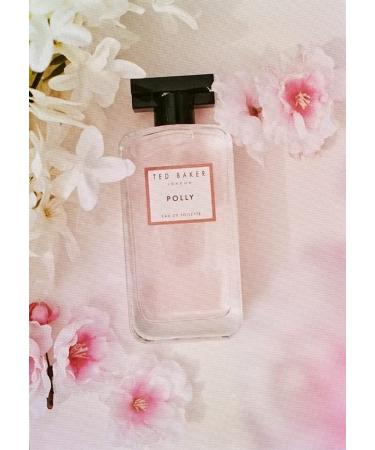 Ted Baker Floret Polly EDT Peach and Mandarin Top Notes with Jasmine and Honeysuckle Base Notes Glass Bottle Polly Fragrance 100ml - Buy Online on GoSupps.com