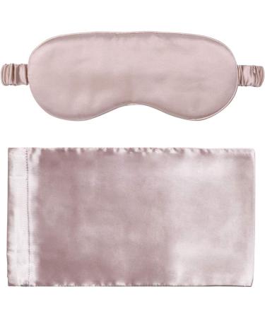 Yanser Luxury 100% Mulberry Silk Sleep Mask - Anti Aging Eye Cover - Ultra Soft & Comfy - Caramel - Buy Online on GoSupps.com