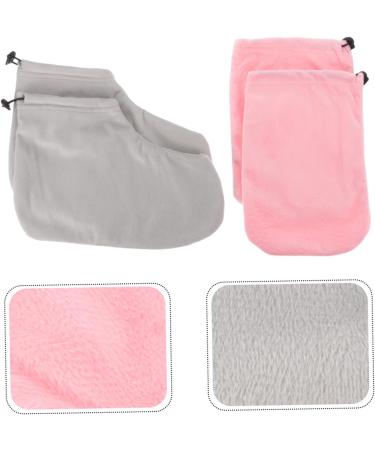 FRCOLOR 1 Set gloves exfoliate glove exfoliating mitts paraffin wax foot covers reusable foot covers grooming glove heated mittens spa mittens spa hand bag Wax Mitts Hand Foot Care Tools - Buy Online on GoSupps.com