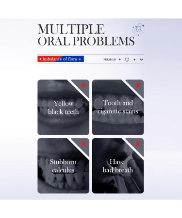 Fresh Breath Press-on Toothpaste | Daily Deep Cleaning Tablets That Help with Stain Removal White One Size One Size White - Buy Online on GoSupps.com