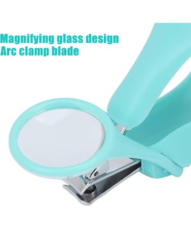 Kids Nail Clipper Nail Clipper with Magnifier Glass for Elderly Kid Zoom Manicure Clipper Fingernail Toenail Clipper Cutte Nail Clippers Sharp for Women Girls Children (Green) - Buy Online on GoSupps.com