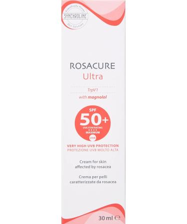 Rosacure Ultra Protective Day Emulsion SPF 50+ | Moisture Cream for Rosacea Symptoms | 30ml Antioxidant Formula - Buy Online on GoSupps.com