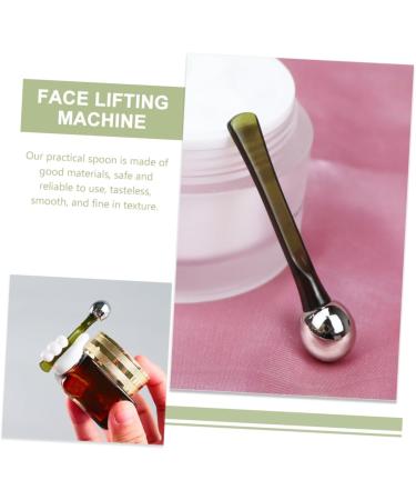  Beatifufu Set of 2 Mini Makeup Spatulas for Face Cream Eye Cream Spatula Cosmetic Scraper Mini Spoons Beauty Spoon for Face Cream - Buy Online on GoSupps.com