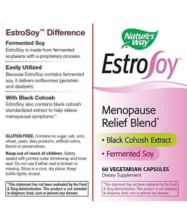 Buy Natures Way EstroSoy 60 Vegetarian Capsules - Best Price & Fast International Shipping - Buy Online on GoSupps.com