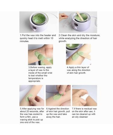 Buy Liddy 500g Pain-Free Hard Wax Beans - Green Tea Tree Wax Pearls for Women's Body Hair Removal - Easy to Use & Skin-Friendly for Smoother Skin - Buy Online on GoSupps.com