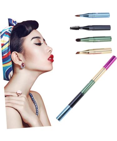 Beavorty 1PC 4 1 multi-function eyebrow brush powder brush cosmetics makeup brush for woman professional makeup brush multi function eyebrow brush paint Miss Multifunction - Buy Online on GoSupps.com