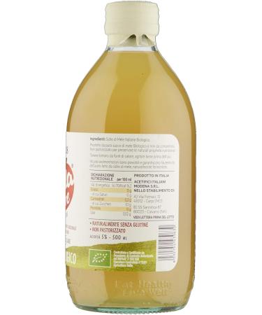 DeNigris Italian Apple Cider Vinegar ideal for vegetable dressings salads fish sauces and light dishes. 500 ml - Buy Online on GoSupps.com