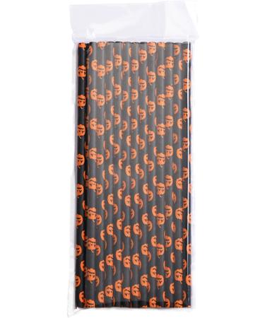 Halloween Party Straws - 25Pcs Halloween Party Paper Straws Party Straws Drinking Straws Milk Tea Straws Juice Straws for Halloween Party Favors Bondoo - Buy Online on GoSupps.com
