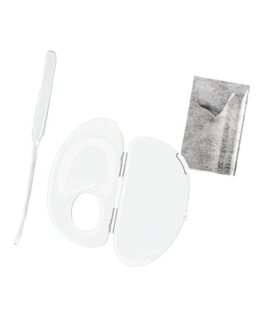Handheld Makeup Mixing Palette Nail Art Painting Gel Palette for Makeup Artists and Beginner Foundation Tray