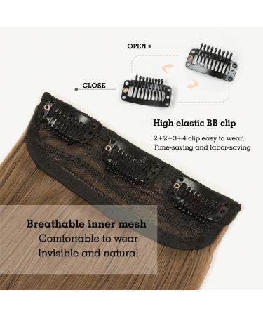 YDDM Clip-In Wavy Hair Extensions | 20 Inch 4pcs Synthetic Hair | Realistic Affordable & Full Coverage for Women - Buy Online on GoSupps.com