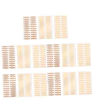 FRCOLOR 400 Pcs Lace Double Eyelid Sticker Adhesive Eyelid Strips Traceless Eyelid Stickers Eye Stickers Makeup Stickers Eyelid Tape for Hooded Eyes Cosmetics Girl Shaping