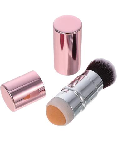 Oil-Absorbing Volcanic Face Roller Reusable Facial Skincare Tool Oil Control Roller for Oily Skin Care Oil-Absorbing Face Roller with Makeup Brush to Remove Excess Shine Makeup Friendly