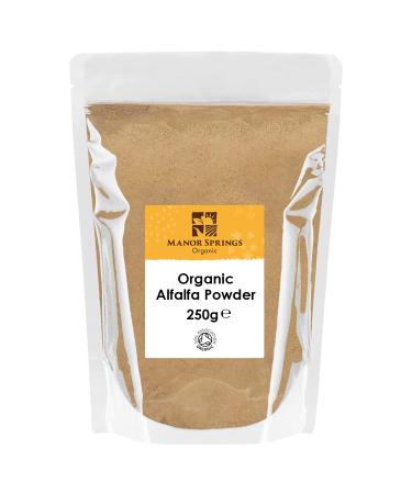 Organic Alfalfa Powder 250g by Manor Springs Organic