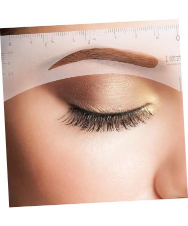 Mikinona 50pcs Eyebrow Stencils for Women Kit Makeup Leveling Eyebrow Shaper Eyebrow Stickers Disposable Mold - Buy Online on GoSupps.com