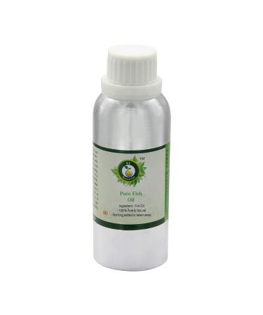 R V Essential Huile de poisson huile de poisson de morue 300ml (10oz) - Fish Oil 300 ml (Pack of 1)