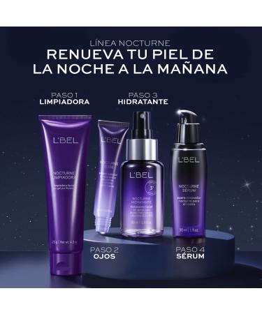 L'Bel Nocturne Eye Cream with Hyaluronic Acid - Firming, Dark Circle and Bag Fighter - Buy Online on GoSupps.com