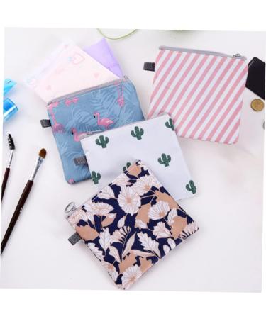 8-Piece Travel Money Exchange Organizer for Girls | Healeeved Period Pad & Tampon Storage Bag - Buy Online on GoSupps.com