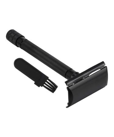Heallily Double-Sided Razor Plane - Reusable & Compatible with All Razor Blades for Men (Black) - International Shipping Available - Buy Online on GoSupps.com