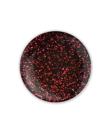 UV Colour Fusion Glitter Gel Dark - mystic red 5ml