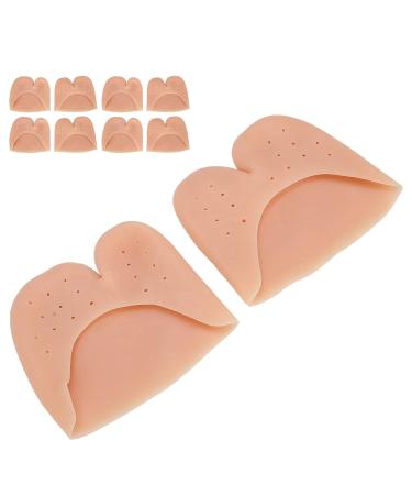 5 Pairs Toe Protector Kit with Forefoot Cushioning Pad - Closed Skin Tone - Buy Online on GoSupps.com