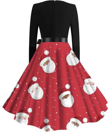 Shop Hanxiulin Women's Christmas Mini Dress | Sexy Hooded Sweater Party Dress - Elegant Long-Sleeved Top in Watermelon Red XXL - Buy Online on GoSupps.com