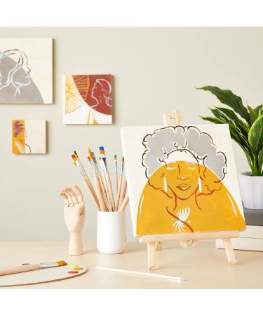 Set of 8 Unfinished Wood Canvas Boards for Painting - Ideal for Crafts and DIY Signs in 4 Sizes - Buy Online on GoSupps.com