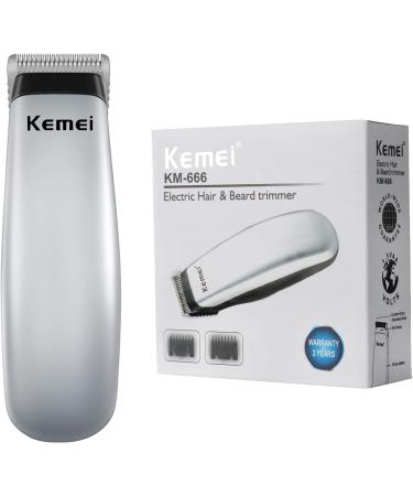 KEMEI Mini Cordless Clipper Trimmer for Self-Haircuts - Stainless Steel Styling Grooming Kit - Buy Online on GoSupps.com