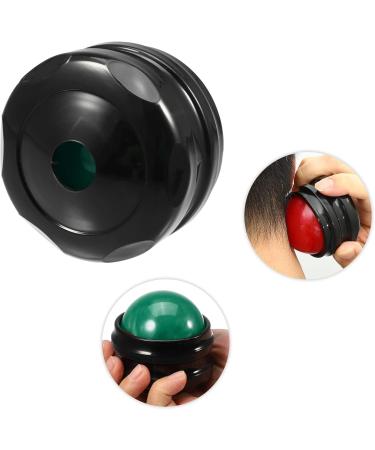 VOCOSTE Manual Massage Ball - Pressure Reduction Therapy | Black & Green | Perfect for Pain Relief & Relaxation - Buy Online on GoSupps.com