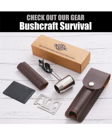 JACHOM Bushcraft Hand Auger Wrench | Survival Tool for Camping and Bushcrafting - Buy Online on GoSupps.com