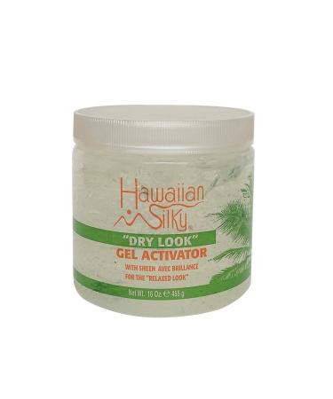 Hawaiian Silky Hawaiian 10011 Silky dry look gel activator 16 fluid ounce  Gray  16 Fl Ounce