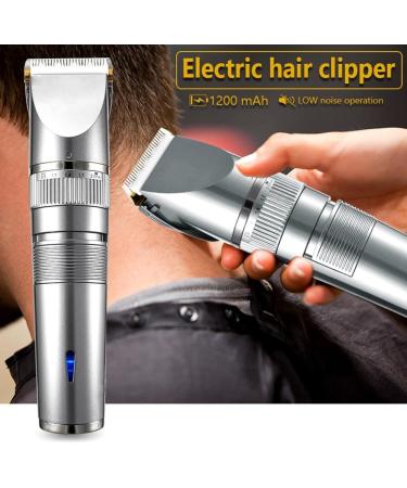 Nemeaii 1Set Professional Hair Clipper Men Haircut Ceramic Blade Shave Hair Clipper ABS+PC - Buy Online on GoSupps.com