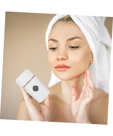 DOITOOL Electric Facial Brush Cleansing Brush Electric Face Scrubber Facial Cleaning Brush Face Scrubber for Women Face Brush Exfoliator Face Scrubber Electric White 2 in 1 Abs - Buy Online on GoSupps.com