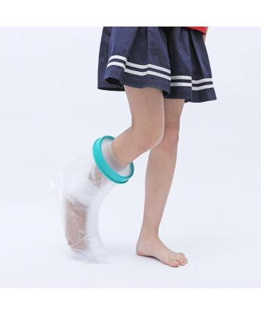 Waterproof Foot Cover for Shower Adult Cast Covers Protector for Shower Leg Shower Boots for Foot After Surgery Shower Boot Cast Cover for Foot (Adult Ankle) - Buy Online on GoSupps.com