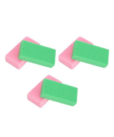 Skin Polishing Stone 6pcs PU Foam Pumice Stone Removing Hard Skin Callus Exfoliation Pedicure Scrubber Pumice Stone for Professional Salon Home Pedicure Smooths Skin Elbows Knees